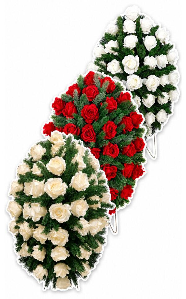 Похоронный венок В 27